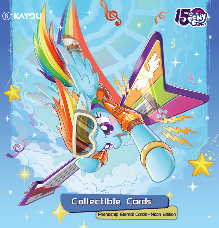 KAYOU My Little Pony Friendship Eternal Cards - Moon Edition English Series NYCC Edition - Display Box