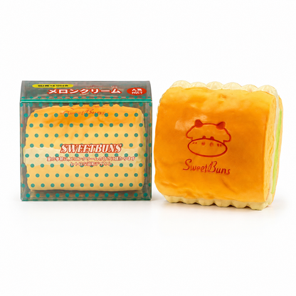Slow Rising Squishy - Melon Daisy Bun Sweetbuns Stress Relief Toy