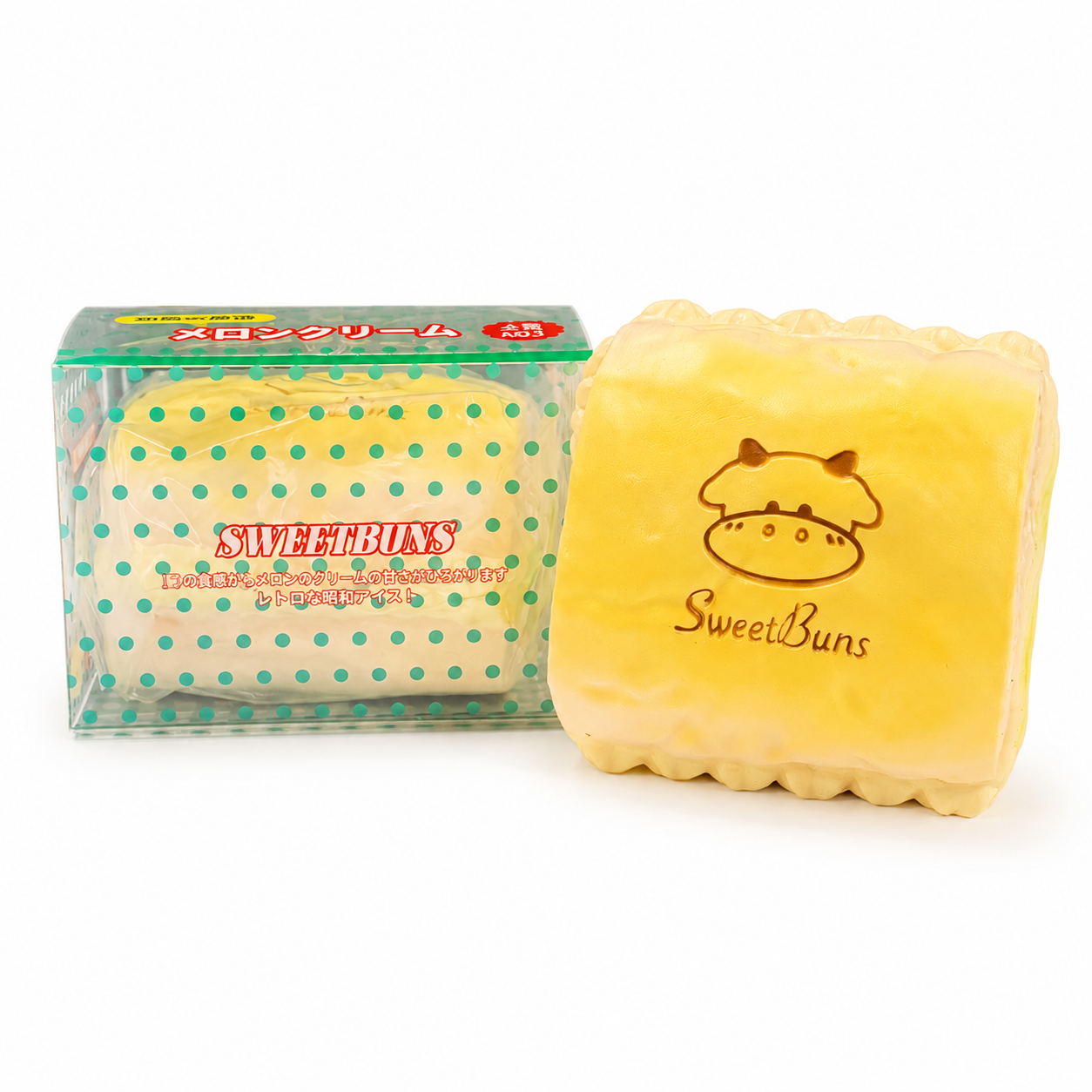 Slow Rising Squishy - Melon Daisy Bun Sweetbuns Stress Relief Toy