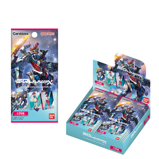 Cardass GUNDAM Card Collection Mobile Suit Gundam GQuuuuuuX, Blind Box