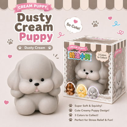 Slow Rising Squishy - Creamy Puppy Stress Relief Toy