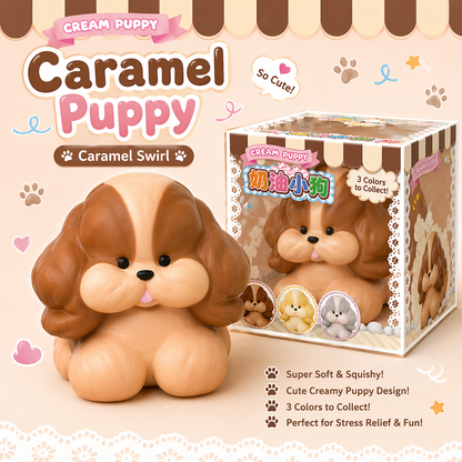 Slow Rising Squishy - Creamy Puppy Stress Relief Toy