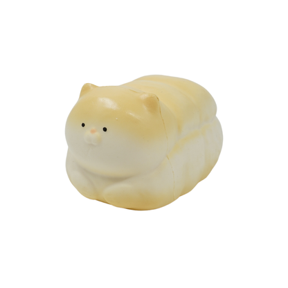 Slow Rising Squishy - Chubby Kitty Bread【Sweet Bakery Scent】85g Sweetbuns Stress Relief Toy