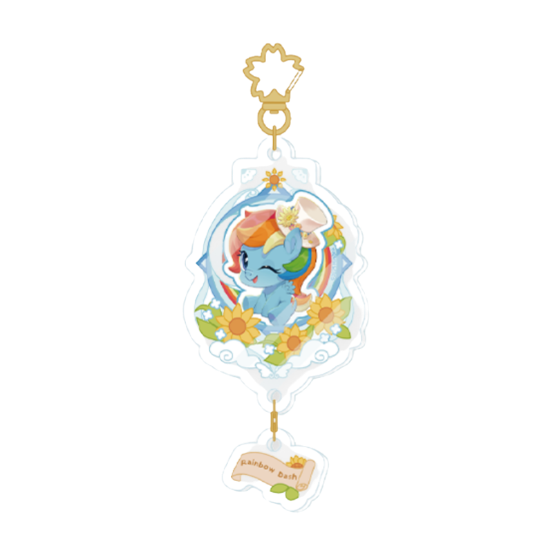 KAYOU My Little Pony Magic Garden Series Q Ver.Chibi Acrylic Keychain Pendant