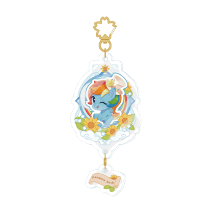KAYOU My Little Pony Magic Garden Series Q Ver.Chibi Acrylic Keychain Pendant
