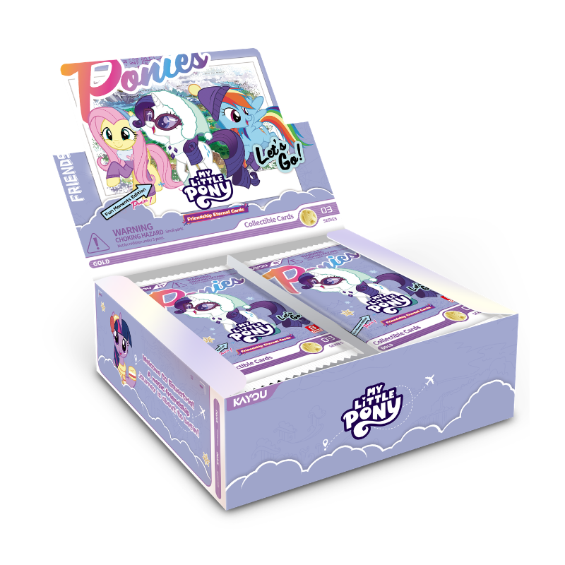 KAYOU My Little Pony Friendship Eternal Cards - Fun Moment Edition Series 3 - Display Box