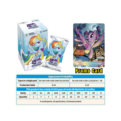 KAYOU My Little Pony Friendship Eternal Cards - Moon Edition English Series 2 - Display Box
