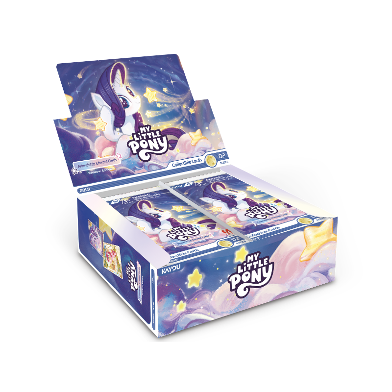 KAYOU My Little Pony Friendship Eternal Cards - Rainbow Edition English Series 2 - Display Box