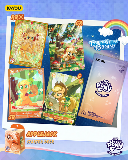 KAYOU My Little Pony Trading Card Game - Friendships Begin - Starter Set - 2 Deck Set