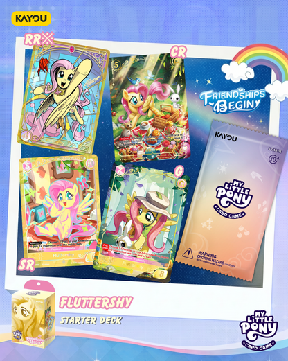 KAYOU My Little Pony Trading Card Game - Friendships Begin - Starter Set - 2 Deck Set