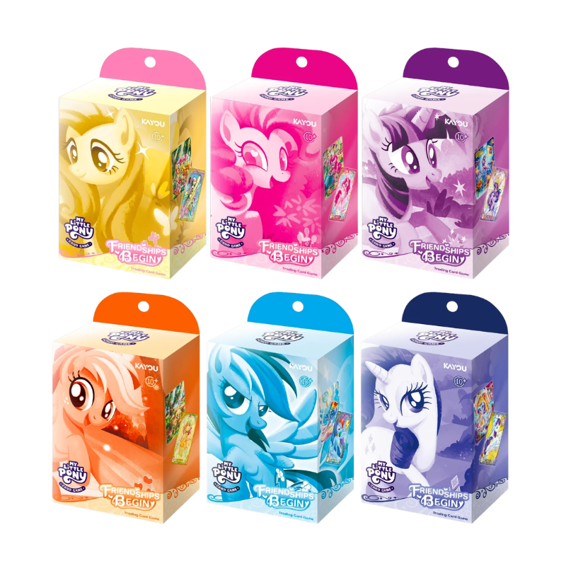 KAYOU My Little Pony Trading Card Game - Friendships Begin - Starter Set - 2 Deck Set