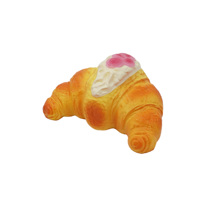 Slow Rising Squishy - Les Rose Croissant Buns【Sweet Bakery Scent】55g Sweetbuns Stress Relief Toy