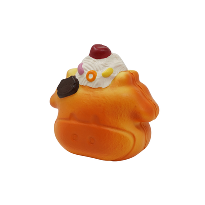 Slow Rising Squishy - Moo Moo Dorayaki【Sweet Bakery Scent】75g Sweetbuns Stress Relief Toy