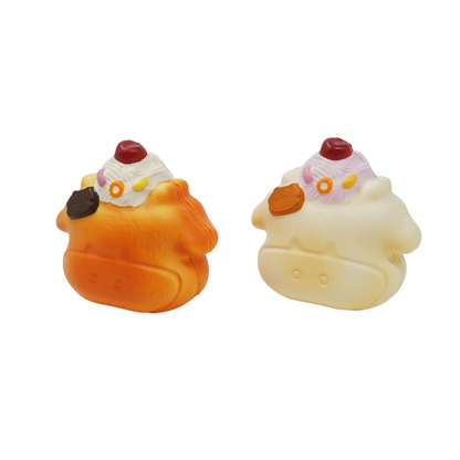 Slow Rising Squishy - Moo Moo Dorayaki【Sweet Bakery Scent】75g Sweetbuns Stress Relief Toy