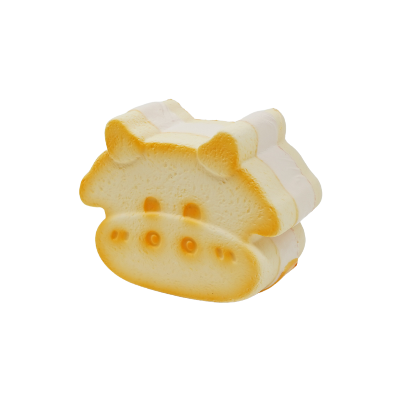 Slow Rising Squishy - Moo Moo Fruit & Daisy Sandwich【Sweet Bakery Scent】95g Sweetbuns Stress Relief Toy