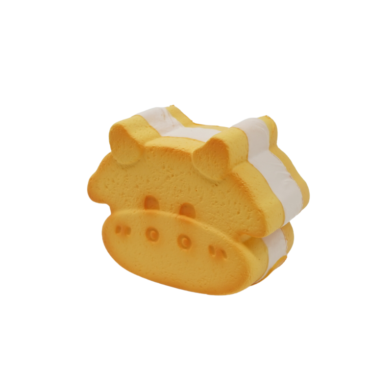 Slow Rising Squishy - Moo Moo Fruit & Daisy Sandwich【Sweet Bakery Scent】95g Sweetbuns Stress Relief Toy