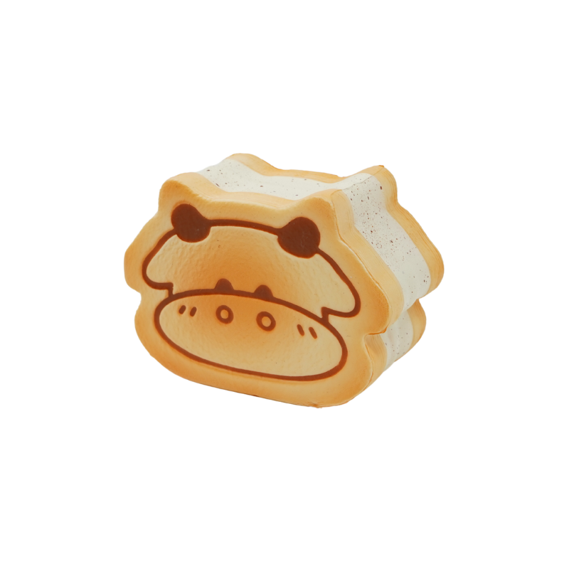 Slow Rising Squishy - Moo Moo Fruit & Daisy Sandwich【Sweet Bakery Scent】95g Sweetbuns Stress Relief Toy