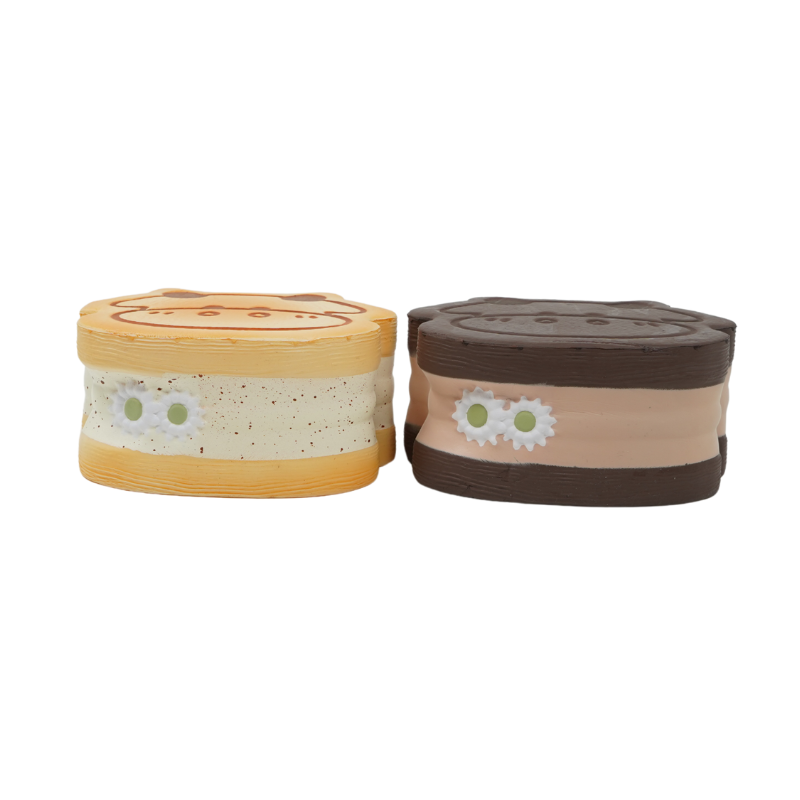 Slow Rising Squishy - Moo Moo Fruit & Daisy Sandwich【Sweet Bakery Scent】95g Sweetbuns Stress Relief Toy