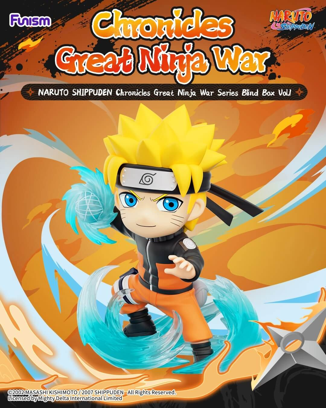 Funism NARUTO SHIPPUDEN Chronicles Great Ninja War Series Blind Box Vol.1