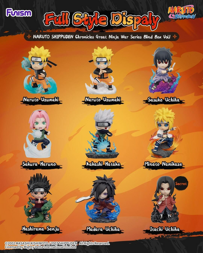 Funism NARUTO SHIPPUDEN Chronicles Great Ninja War Series Blind Box Vol.1