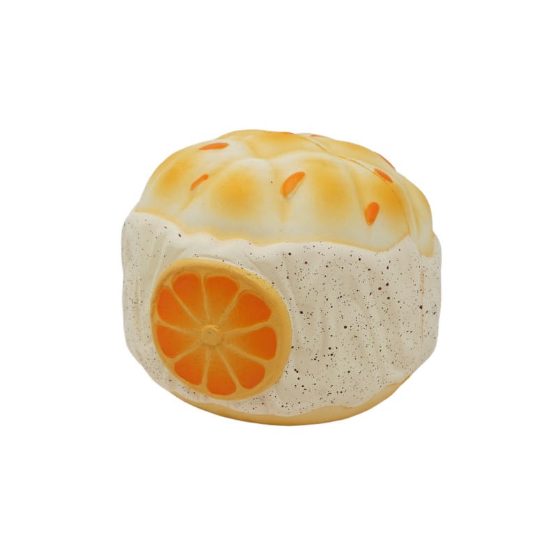 Slow Rising Squishy - Orange Cream Puff【Sweet Bakery Scent】108g Sweetbuns Stress Relief Toy
