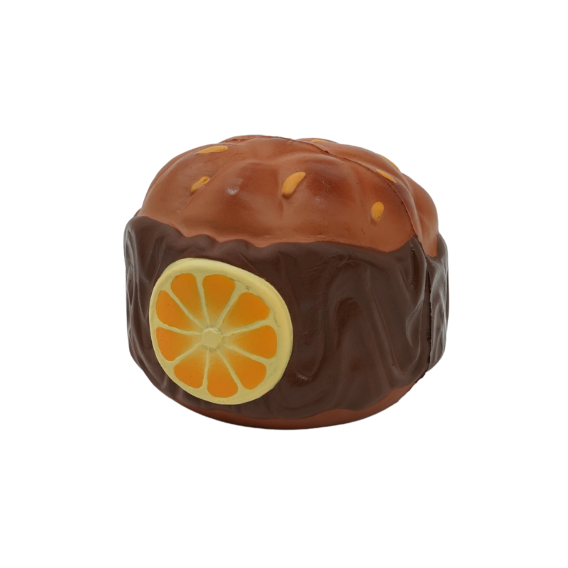Slow Rising Squishy - Orange Cream Puff【Sweet Bakery Scent】108g Sweetbuns Stress Relief Toy
