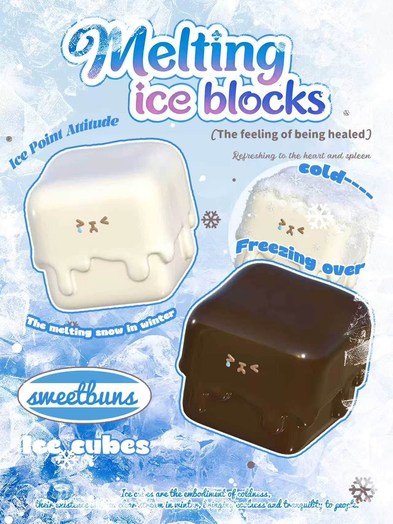 Slow Rising Squishy - Melting Ice Blends Sweetbuns Stress Relief Toy