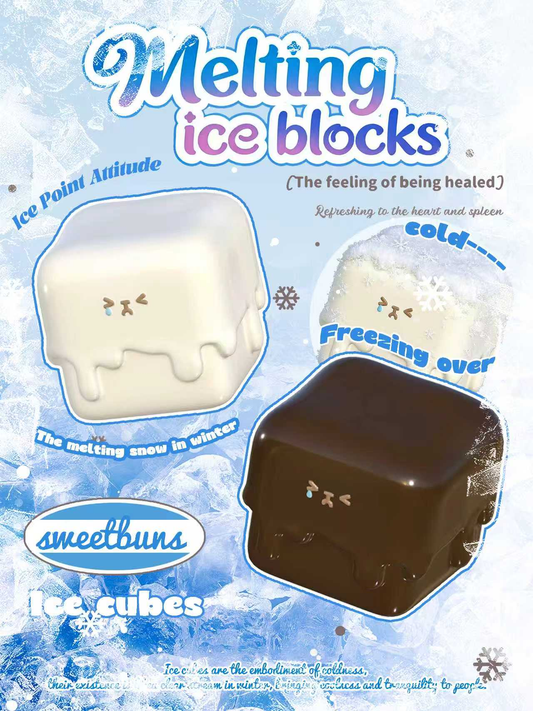 Slow Rising Squishy - Melting Ice Blends Sweetbuns Stress Relief Toy
