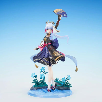 Apex Genshin Ayaka Kamisato Hyoka Shirasagi 1/7 Scale Figure With an Extra File Folder