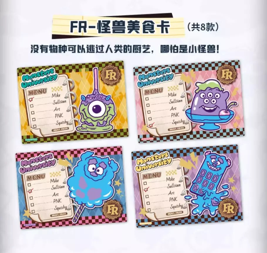 Card.Fun Disney 100 Monsters University Commemorative Edition Blind Box Hobby Box